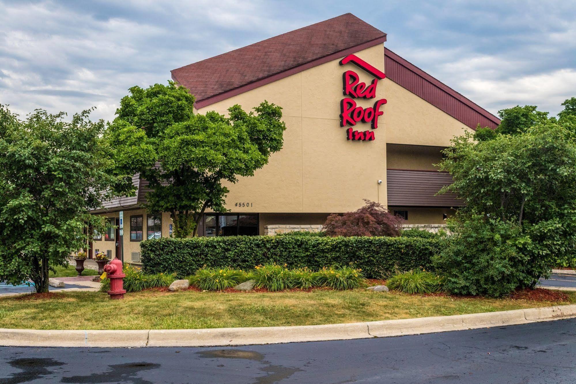 Red Roof Inn Detroit Metro Airport - Бельвіль Екстер'єр фото