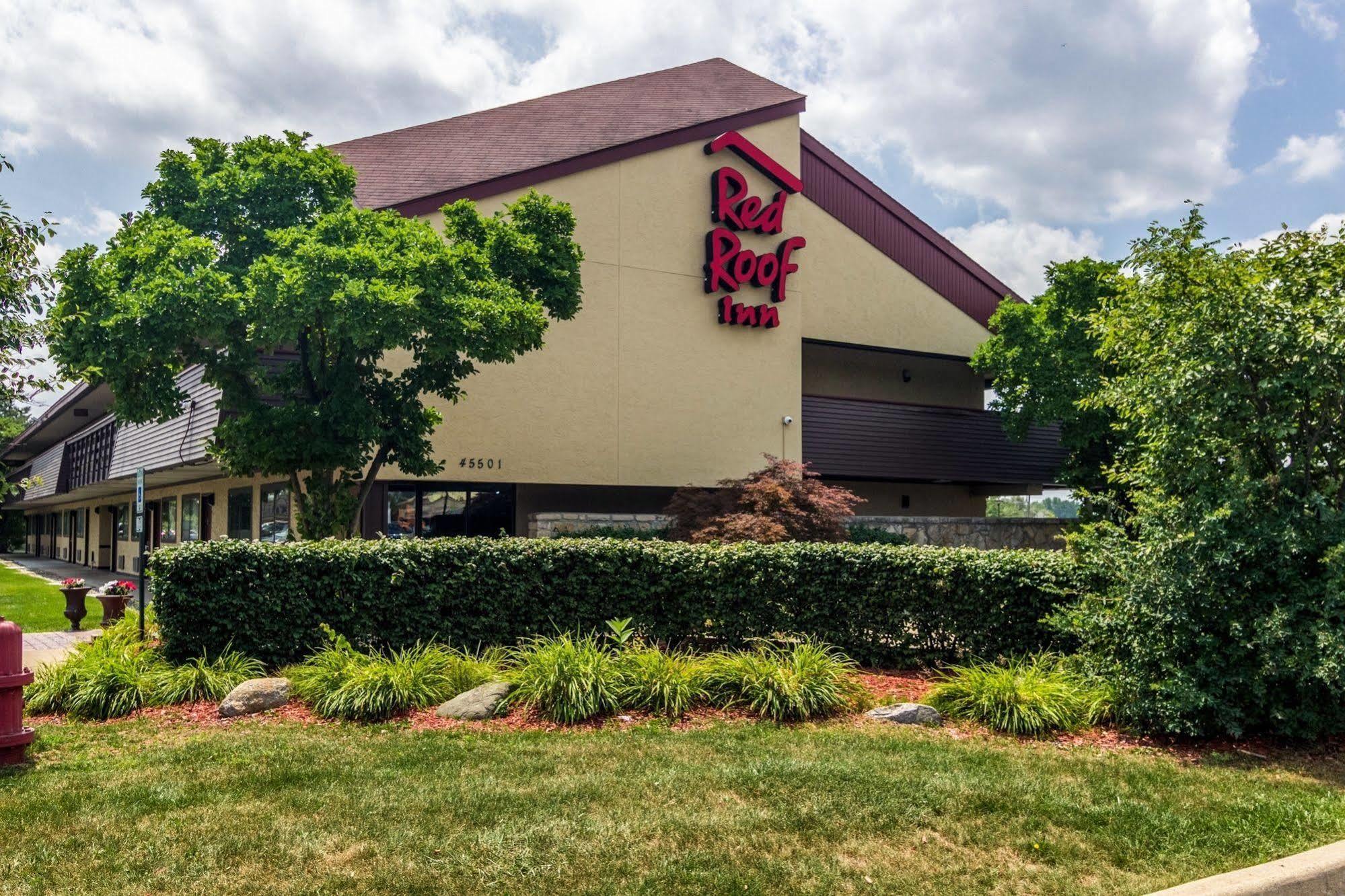 Red Roof Inn Detroit Metro Airport - Бельвіль Екстер'єр фото